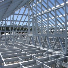 Structure en acier à effet de serre en acier léger préfabriqué  Structure en acier à effet de serre en acier léger préfabriqué