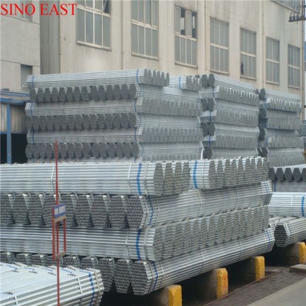 tube galvanisé d'échafaudage en acier  tube galvanisé d'échafaudage en acier