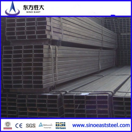 Noir tube carré soudé pour construction  Noir tube carré soudé pour construction
