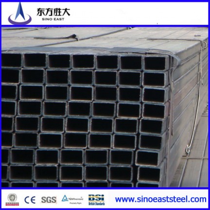 Noir tube d'acier de  carré  Noir tube d'acier de  carré