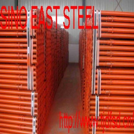 Tube d'échafaudages en acier  Tube d'échafaudages en acier