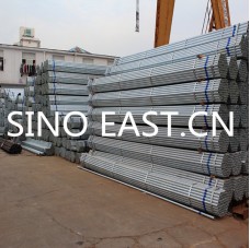 Matériaux de construction en tube d'acier galvanisé/tube rond/tube soudé